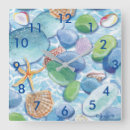 Recherche de verre de mer horloges Sable