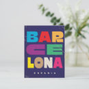 Recherche de barcelone invitations Vintage