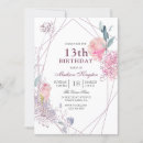 Recherche de 13ème invitations Fleurs