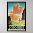 Suche nach dolomites poster Italy