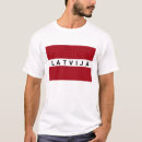 Recherche de latvijas tshirts Drapeau