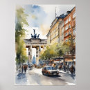 Suche nach stadt berlin poster Aquarell