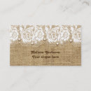 Recherche de dentelle brune cartes visite Blanc