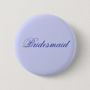 Recherche de élégants badges Bridesmaid