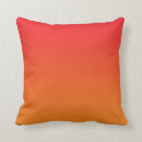 Suche nach orange ombre kissen Kundenspezifischer zuhausebürodekor