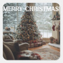Recherche de cheminée noël autocollants Xmas