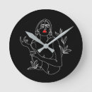 Recherche de nu horloges Noir et blanc