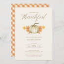 Recherche de citrouilles heureux invitations Pour elle