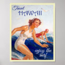 Suche nach vintage hawaii poster Reise