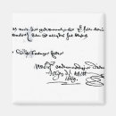 Suche nach unterschrift magnete Autogramm