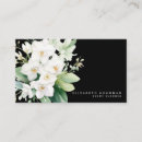 Recherche de orchidées blanches cartes visite Moderne