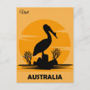 Recherche de oiseau australien cartes postales Vintage