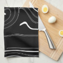 Recherche de lignes noires cuisine linges Abstrait