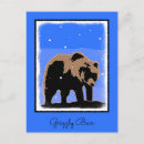 Suche nach grizzlybär postkarten Braunbär