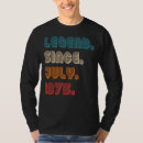 Suche nach legende seit 1975 tshirts Juli