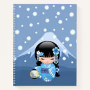 Recherche de geisha carnets Kokeshi