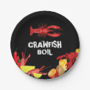 Recherche de fruits de mer assiettes en papier Homard
