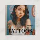 Recherche de artiste graphique cartes visite Salon de tatouage