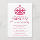 Recherche de princess tea party invitations Princesse