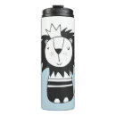 Recherche de lion blanc tasses Bleu