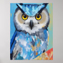 Suche nach owl poster Malerei