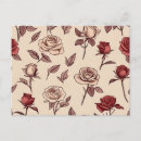 Suche nach vintage rote rosen postkarten Elegant