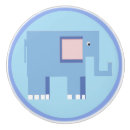 Suche nach niedlicher blauer elefant Für kinder