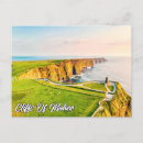 Recherche de falaises moher cartes postales Irlande