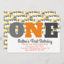 Suche nach baufahrzeuge einladungen Müllwagen