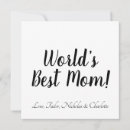 Suche nach weltbeste mutter karten Niedlich