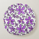 Recherche de fleur violette coussins Mignon