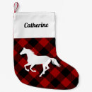 Recherche de chevaux chaussette de noël Pour elle