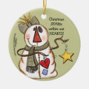 Recherche de snowman ornamente Coeur