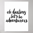 Suche nach abenteurer poster Typografie
