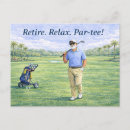 Suche nach golf spielen postkarten Golfer