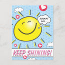 Recherche de soleil souriant cartes postales Mignon