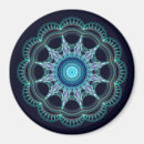Recherche de mandala coloré magnets Motif
