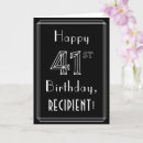 Recherche de 41 anniversaire cartes Toute personne