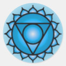 Recherche de chakra de gorge autocollants Yoga