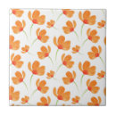 Recherche de pavots carreaux Aquarelles