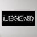 Recherche de talent artistique posters Typographie