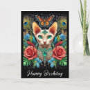 Recherche de sphynx chat vœux cartes Chat sans cheveux