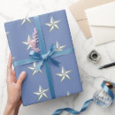 Recherche de bleu et argent papier cadeau Étoiles