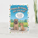 Recherche de pei vœux cartes D'anniversaire shar pei