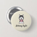 Recherche de chien blanc badges Animal de compagnie
