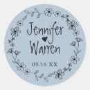 Recherche de wreath autocollants Typographie