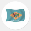 Recherche de delaware autocollants Drapeau du delaware