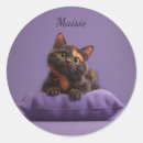 Suche nach violette katze aufkleber Kätzchen