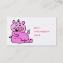 Suche nach rosa schwein visitenkarten Tier