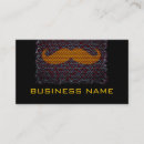 Recherche de moustache noire cartes visite Mignon